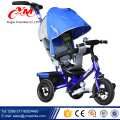 2017 new design baby tricycle low price/Alibaba selling big wheel kids tricycle with handle/steel baby push tricycle for toddler